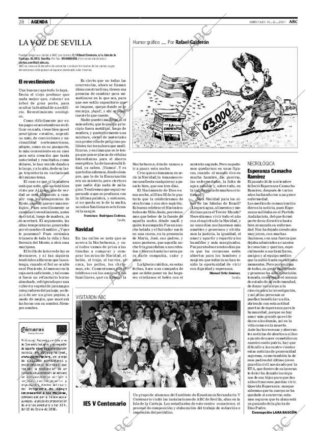 ABC SEVILLA 19-12-2007 página 28