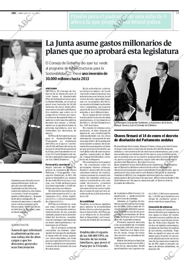 ABC SEVILLA 19-12-2007 página 33
