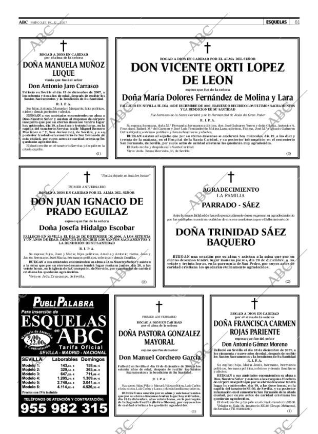 ABC SEVILLA 19-12-2007 página 81