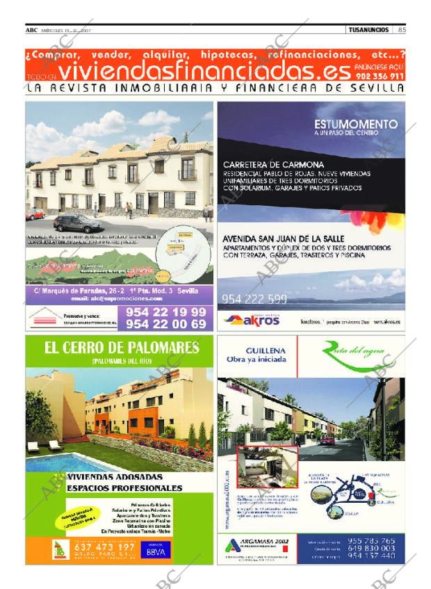 ABC SEVILLA 19-12-2007 página 85