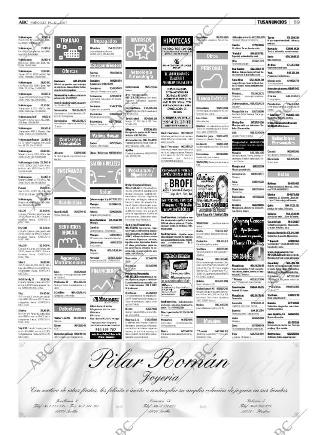 ABC SEVILLA 19-12-2007 página 89