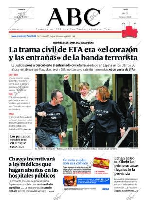 ABC CORDOBA 20-12-2007 página 1