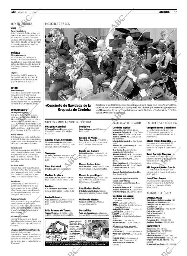 ABC CORDOBA 20-12-2007 página 57