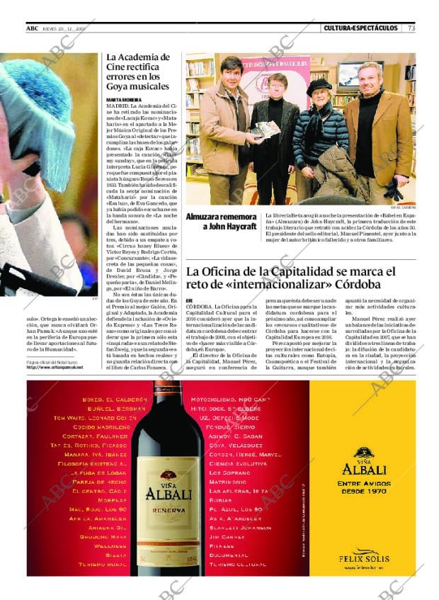 ABC CORDOBA 20-12-2007 página 73
