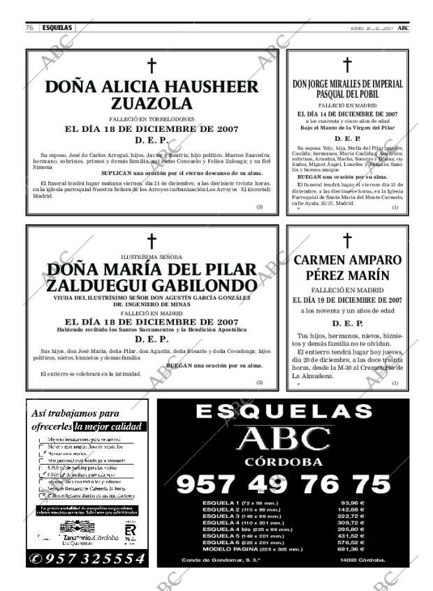 ABC CORDOBA 20-12-2007 página 76