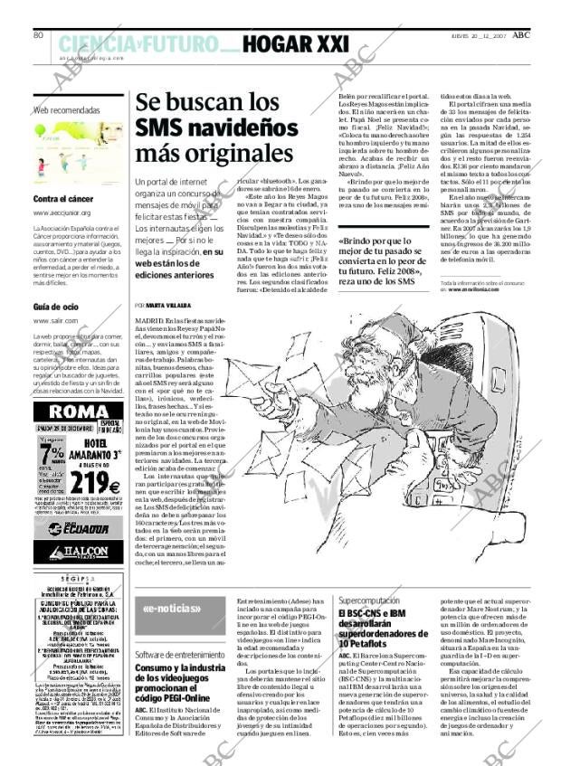 ABC CORDOBA 20-12-2007 página 80
