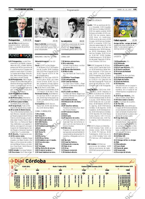 ABC CORDOBA 20-12-2007 página 94