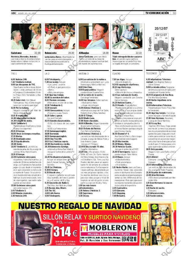 ABC SEVILLA 20-12-2007 página 111