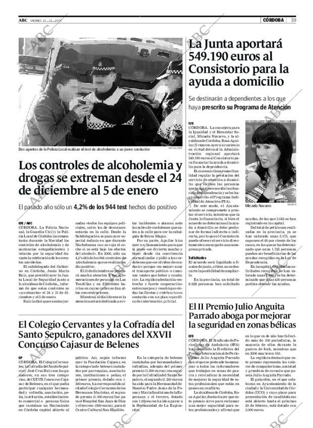 ABC CORDOBA 21-12-2007 página 39