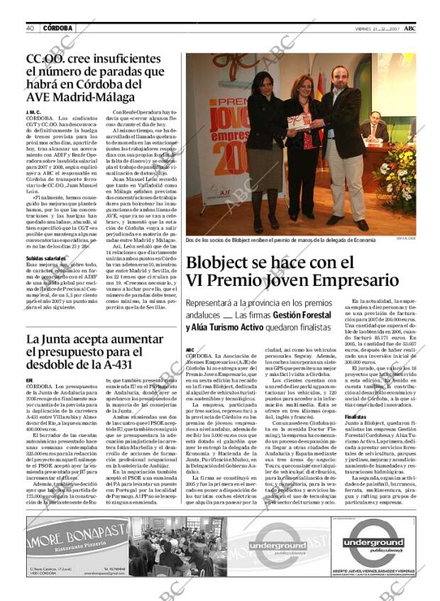 ABC CORDOBA 21-12-2007 página 40