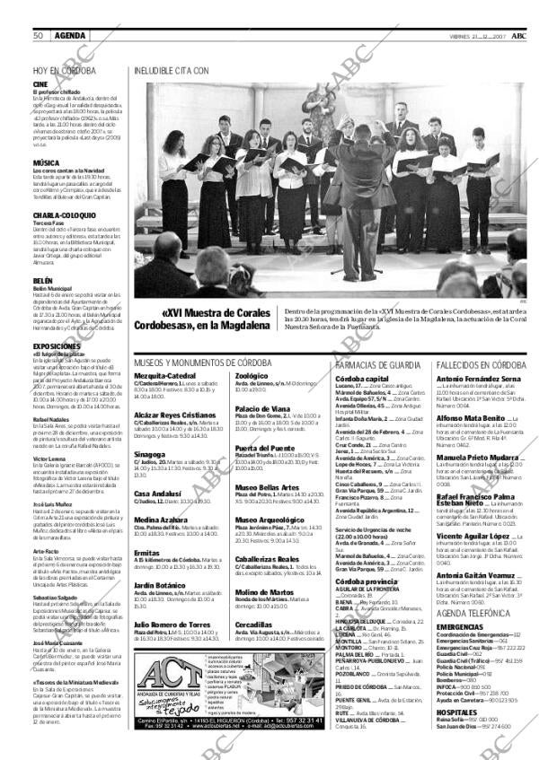 ABC CORDOBA 21-12-2007 página 50