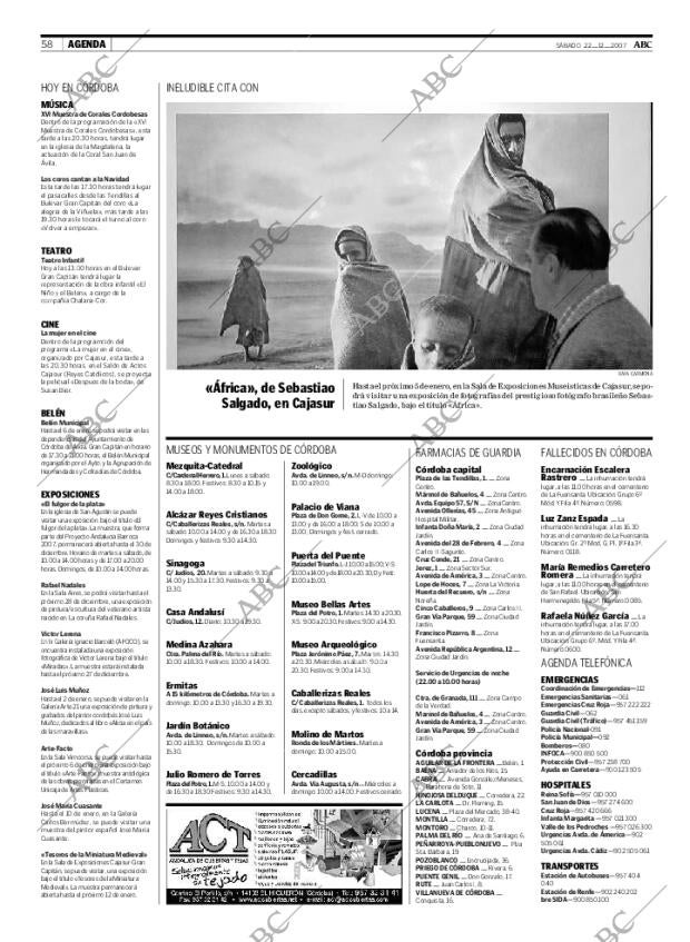 ABC CORDOBA 22-12-2007 página 58
