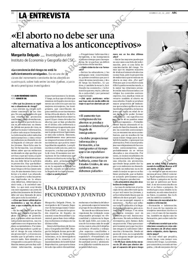ABC MADRID 23-12-2007 página 10