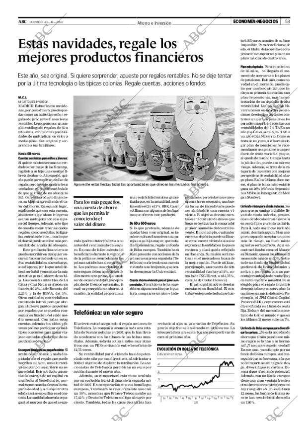 ABC MADRID 23-12-2007 página 53