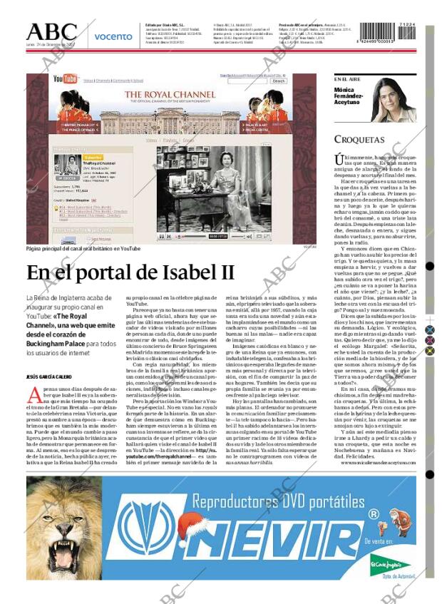 ABC MADRID 24-12-2007 página 104