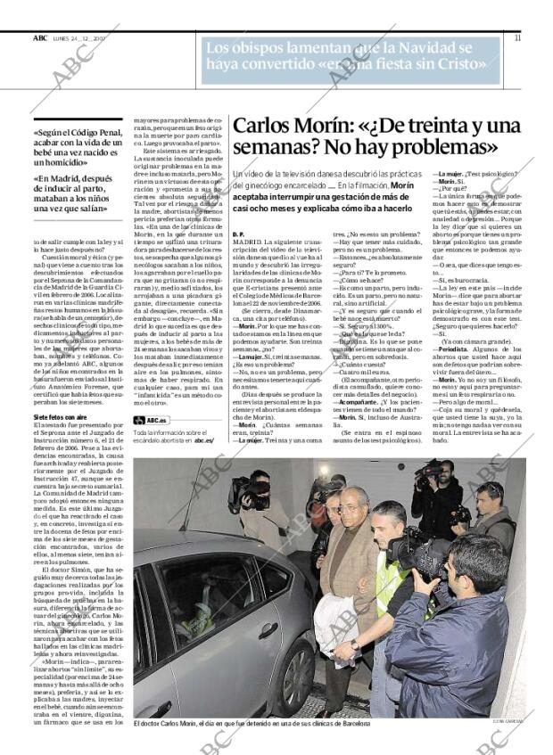 ABC MADRID 24-12-2007 página 11