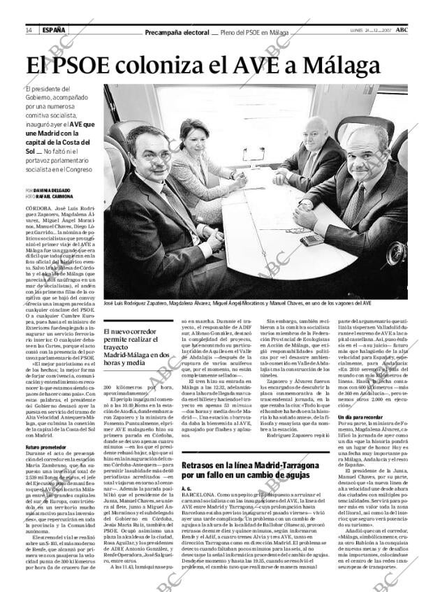 ABC MADRID 24-12-2007 página 14