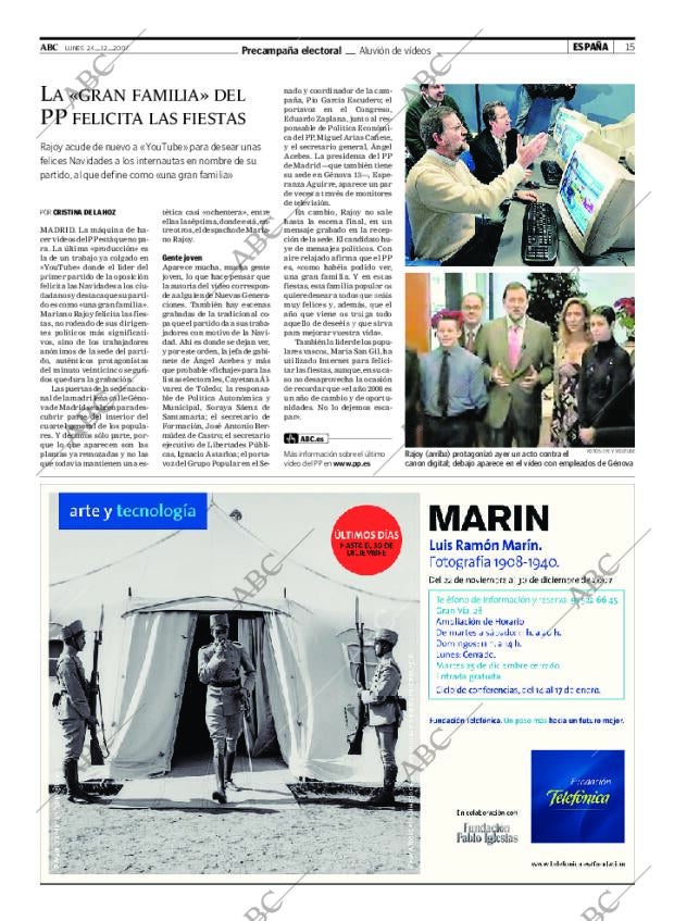 ABC MADRID 24-12-2007 página 15