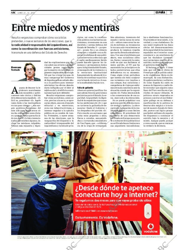 ABC MADRID 24-12-2007 página 19