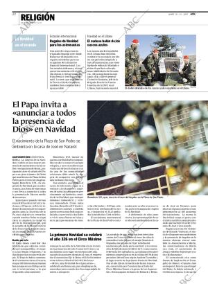 ABC MADRID 24-12-2007 página 22