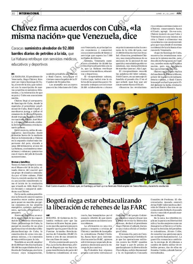 ABC MADRID 24-12-2007 página 30