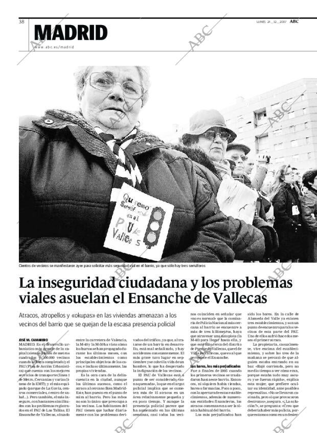ABC MADRID 24-12-2007 página 38