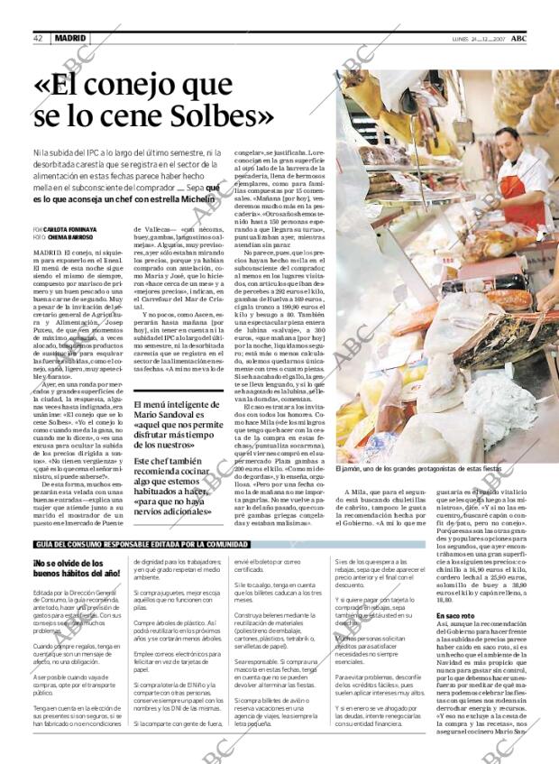 ABC MADRID 24-12-2007 página 42