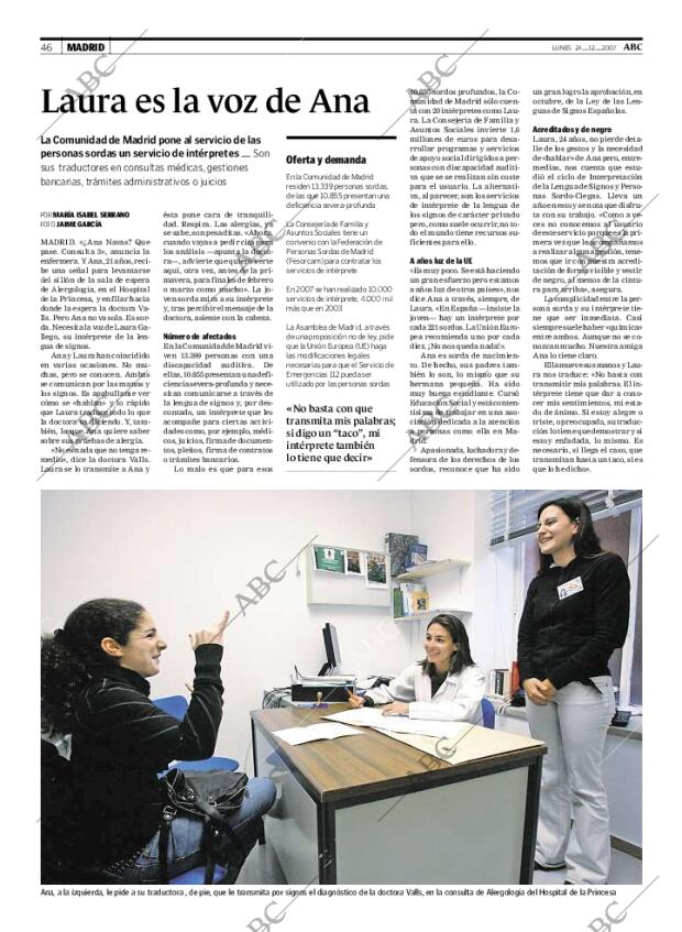ABC MADRID 24-12-2007 página 46