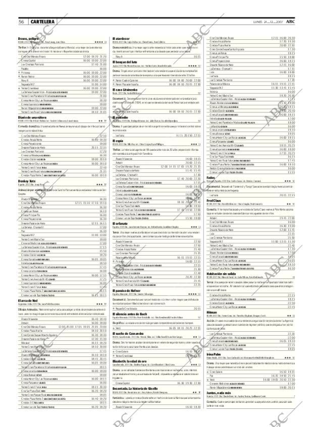 ABC MADRID 24-12-2007 página 56