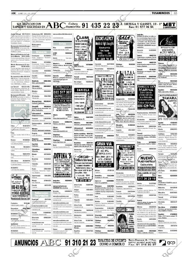 ABC MADRID 24-12-2007 página 65