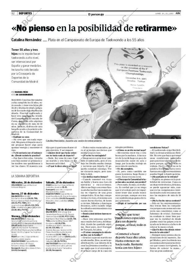 ABC MADRID 24-12-2007 página 92