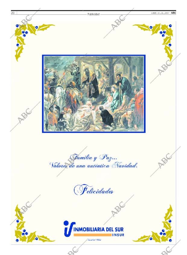 ABC SEVILLA 24-12-2007 página 20