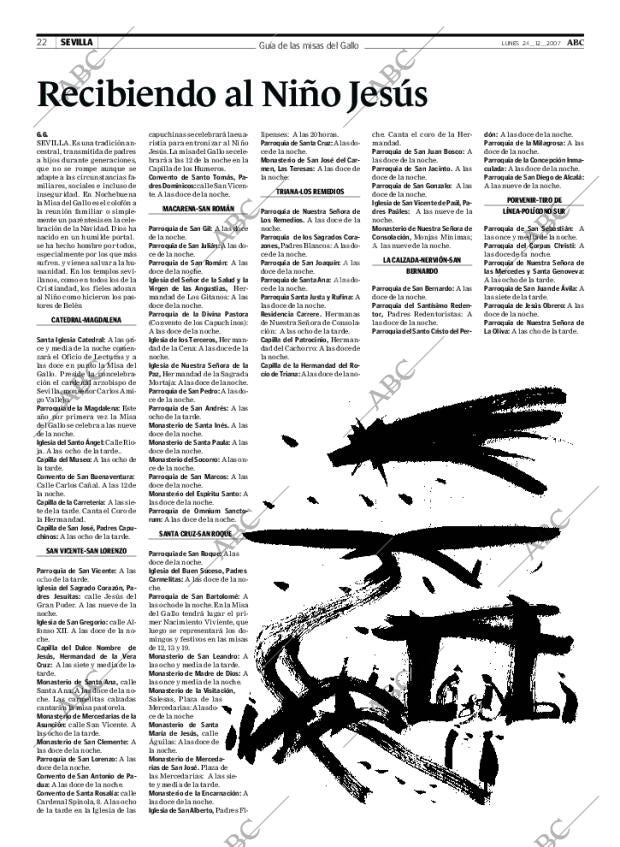 ABC SEVILLA 24-12-2007 página 22