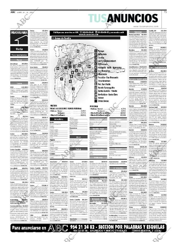ABC SEVILLA 24-12-2007 página 75