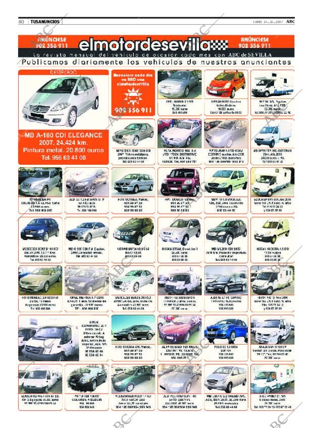ABC SEVILLA 24-12-2007 página 80