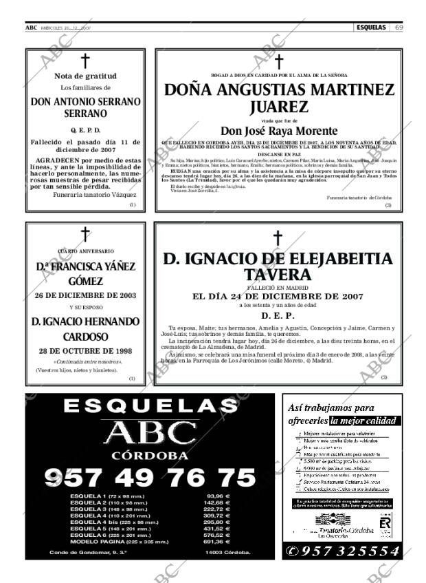 ABC CORDOBA 26-12-2007 página 69