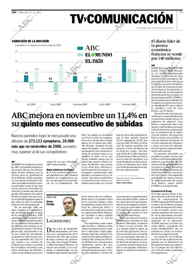 ABC CORDOBA 26-12-2007 página 91