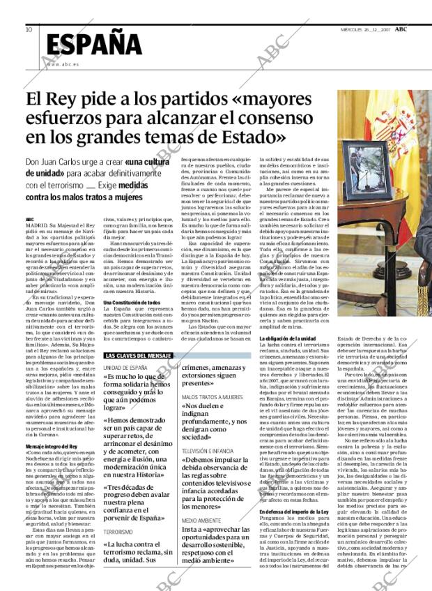 ABC MADRID 26-12-2007 página 10