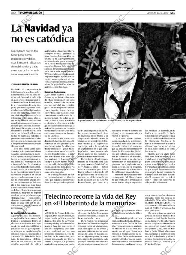 ABC MADRID 26-12-2007 página 100