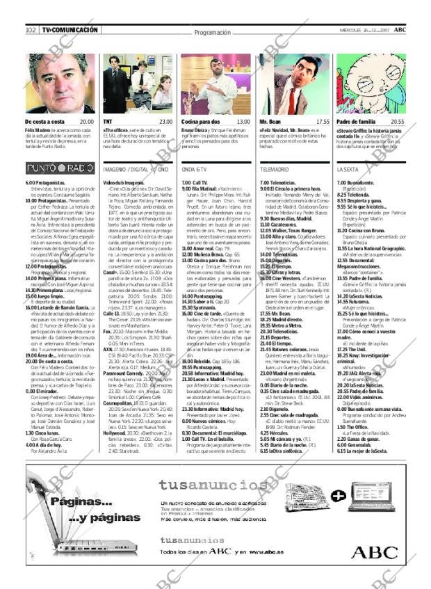 ABC MADRID 26-12-2007 página 102