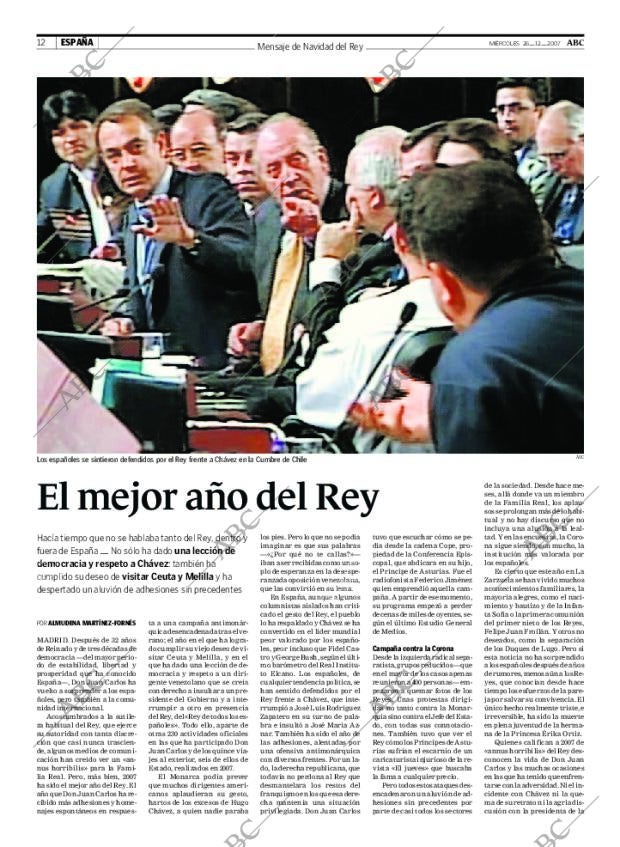 ABC MADRID 26-12-2007 página 12