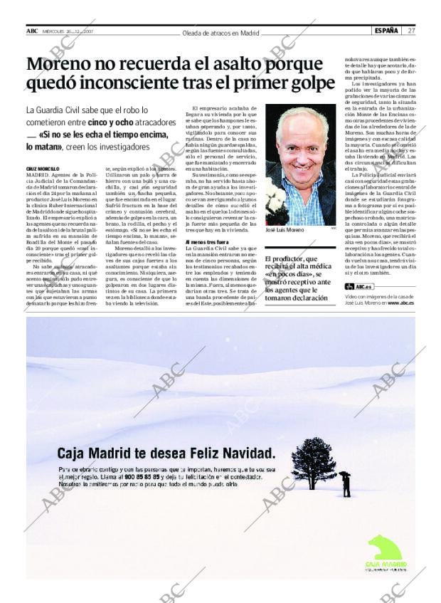 ABC MADRID 26-12-2007 página 27