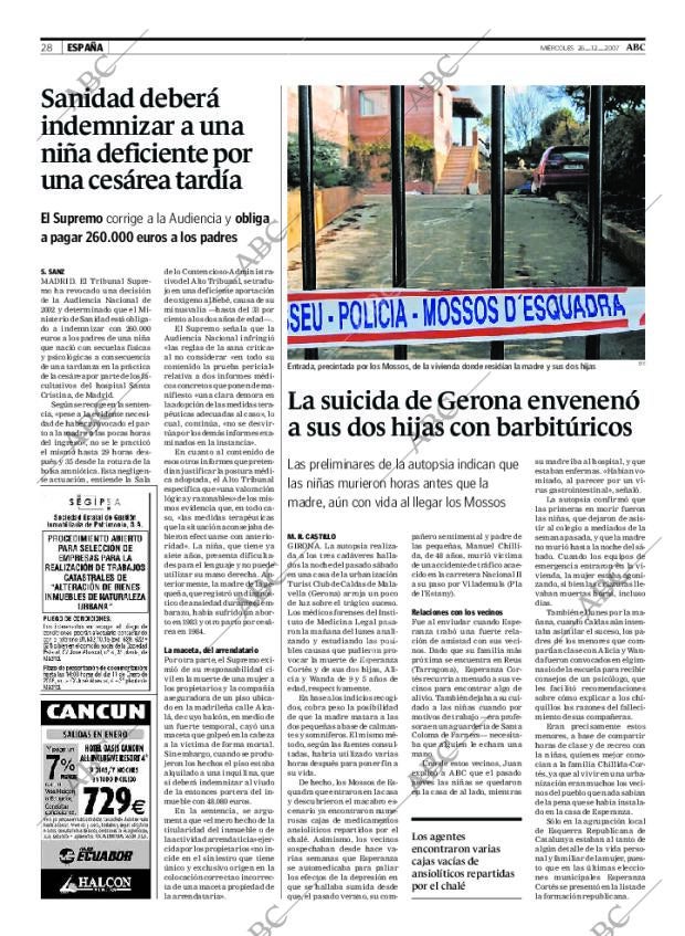 ABC MADRID 26-12-2007 página 28