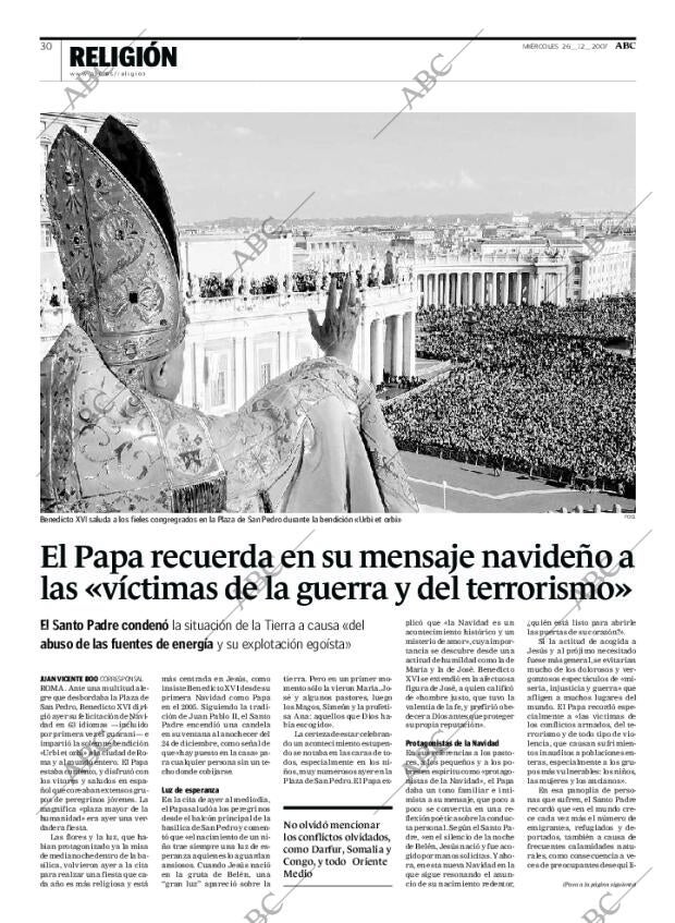 ABC MADRID 26-12-2007 página 30