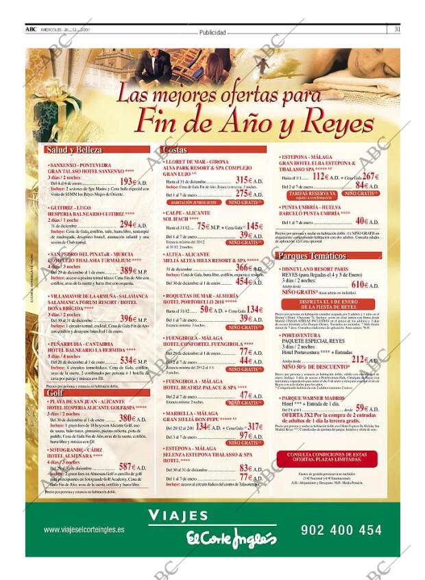 ABC MADRID 26-12-2007 página 31