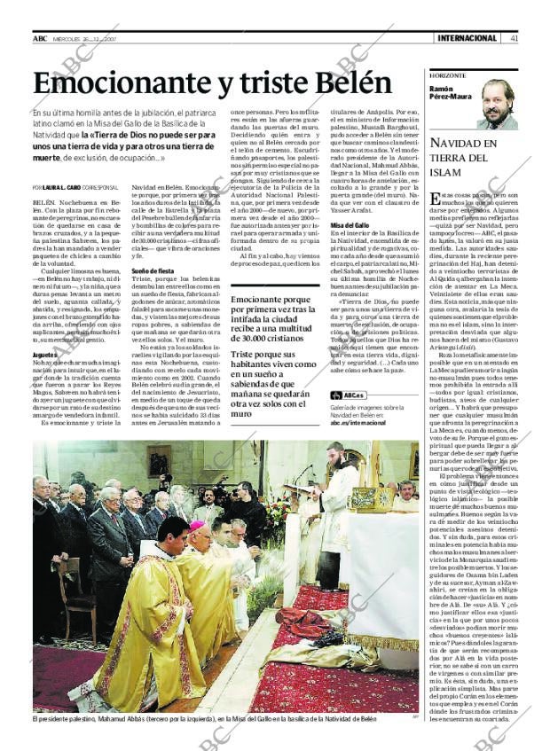 ABC MADRID 26-12-2007 página 41