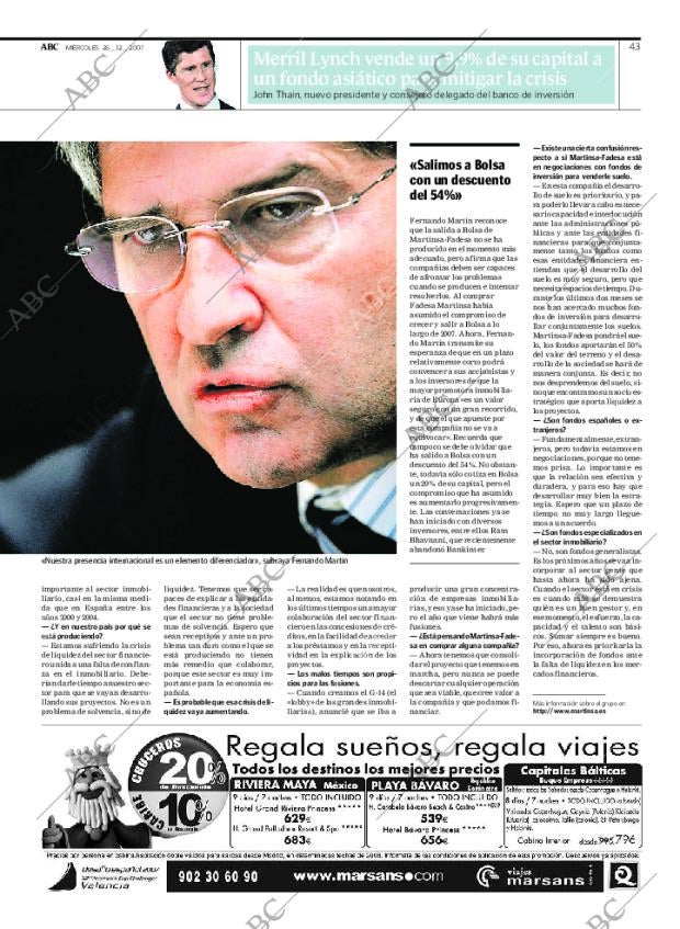 ABC MADRID 26-12-2007 página 43
