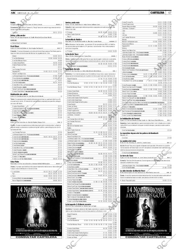ABC MADRID 26-12-2007 página 67