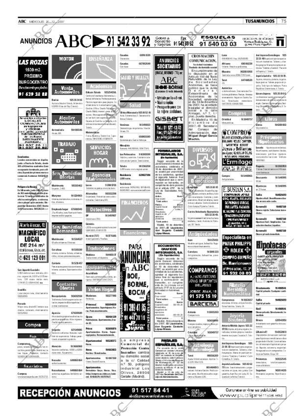 ABC MADRID 26-12-2007 página 75