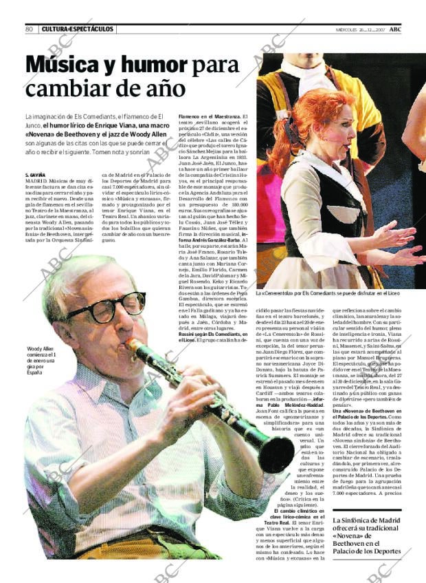 ABC MADRID 26-12-2007 página 80